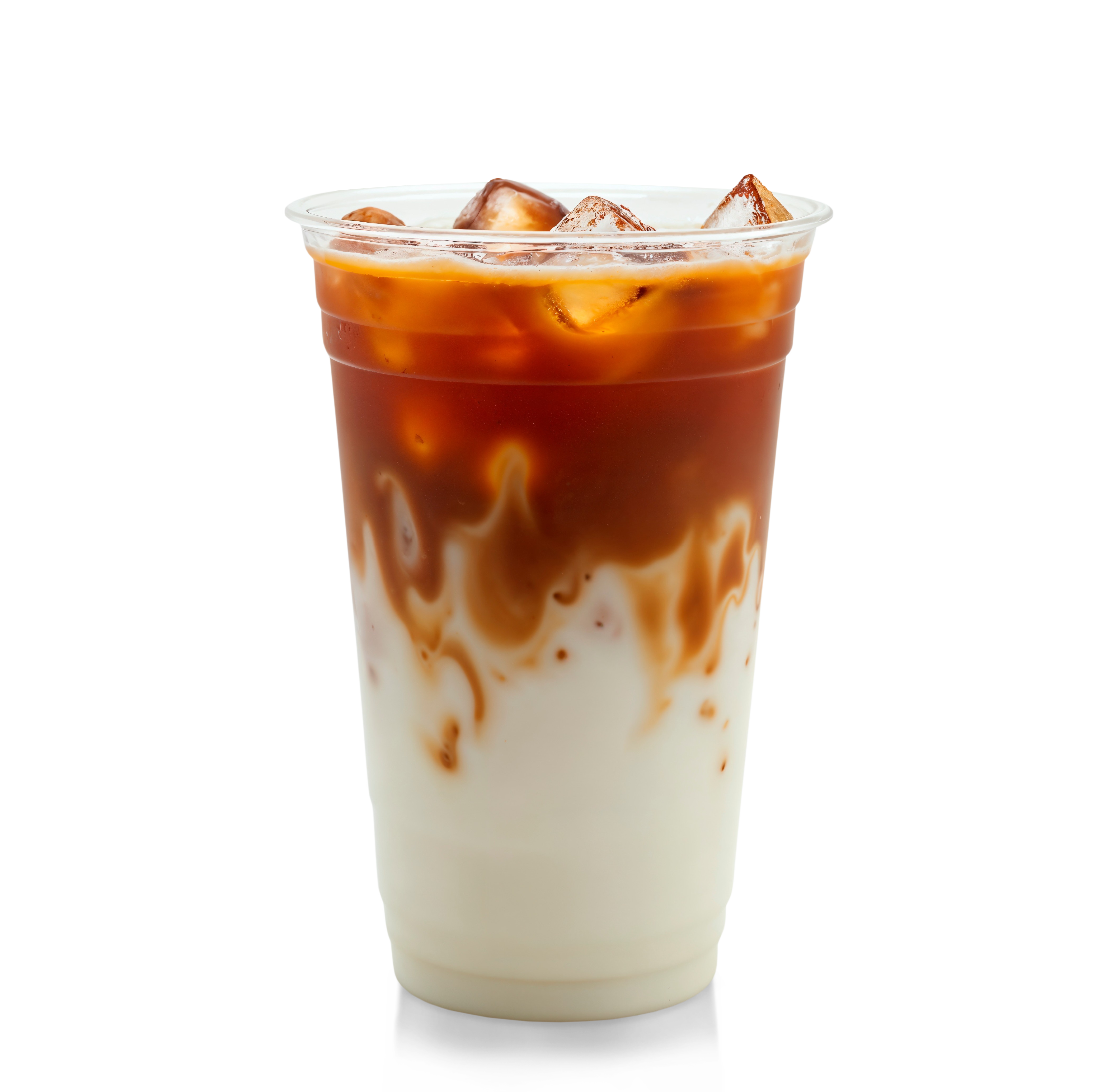 Bebida refrescante de café frío